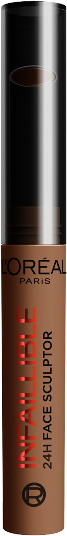 L'ORÉAL PARIS Infaillible Face Sculptor Med Contour kontúrovacia tyčinka, 2,3 g