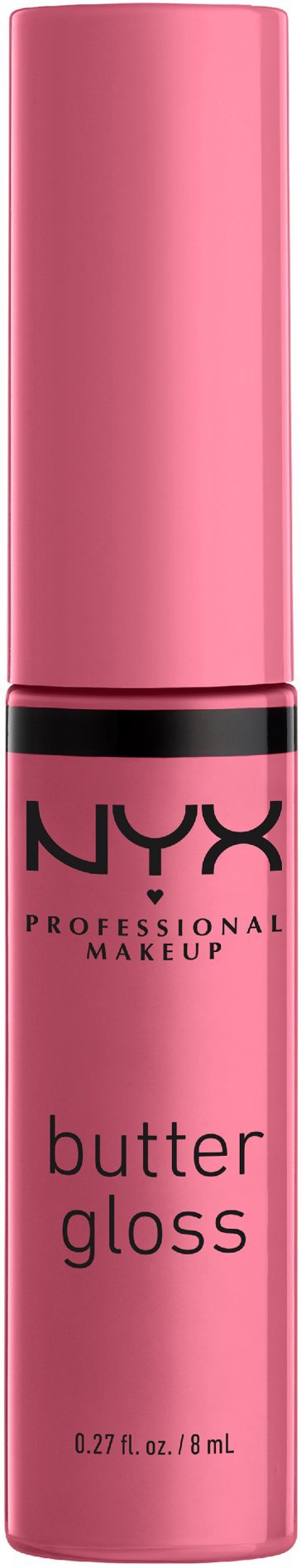 NYX PROFESSIONAL MAKEUP Butter Gloss 15 Angel Food Cake lesk na pery, 8 ml