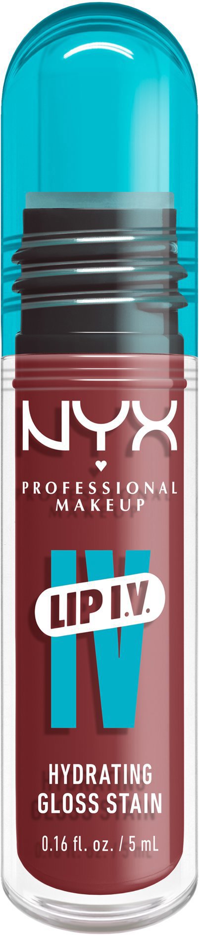 NYX PROFESSIONAL MAKEUP Lip IV Hydrating Gloss Stain, Hydra-Honey