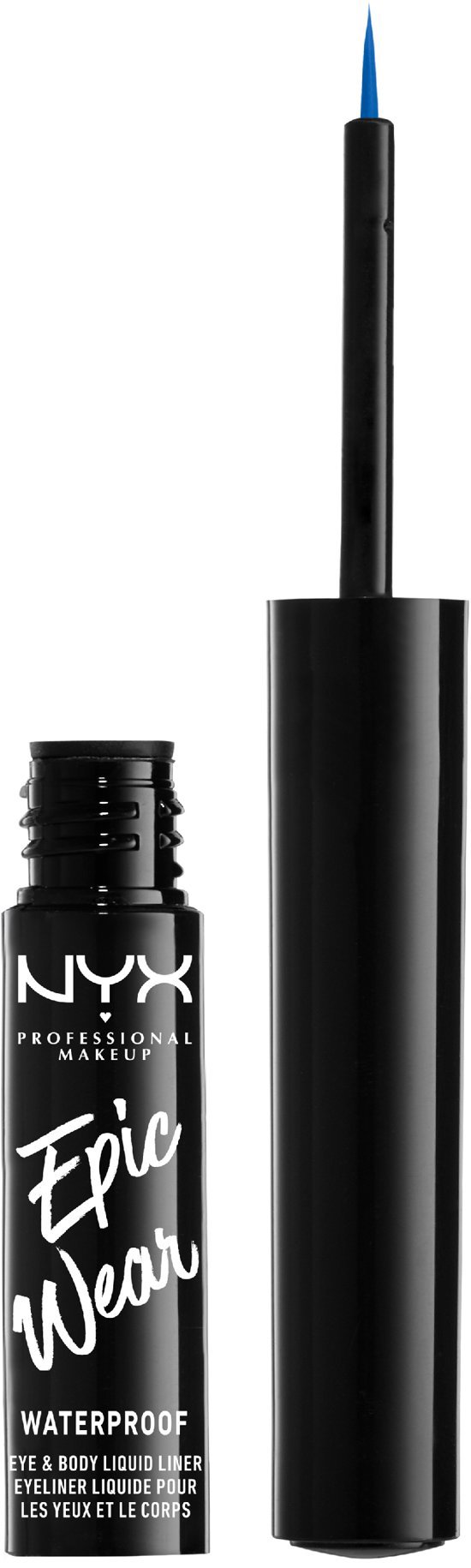 NYX PROFESSIONAL MAKEUP Epic Wear Semi-Permanent Liquid Liner 05 Sapphire tekuté očné linky, 3,5 ml