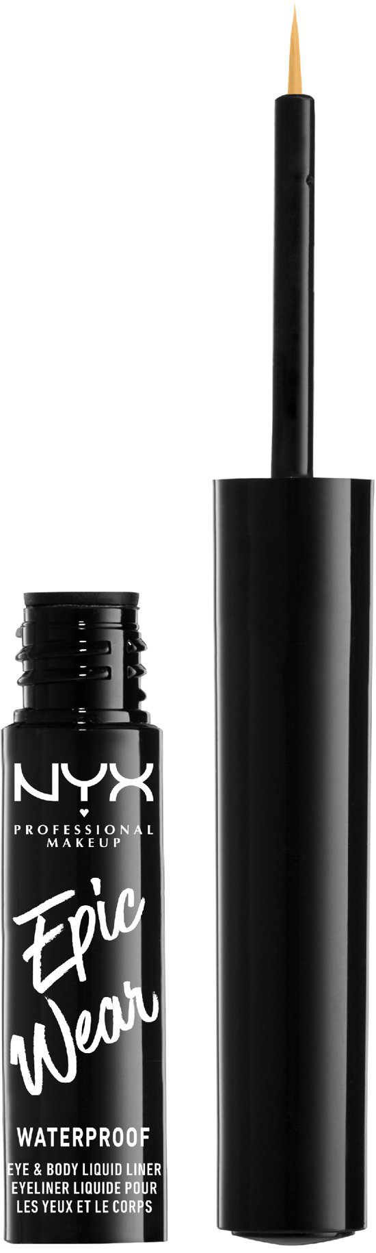 NYX PROFESSIONAL MAKEUP Epic Wear Semi-Permanent Liquid Liner 08 Yellow tekuté očné linky, 3,5 ml