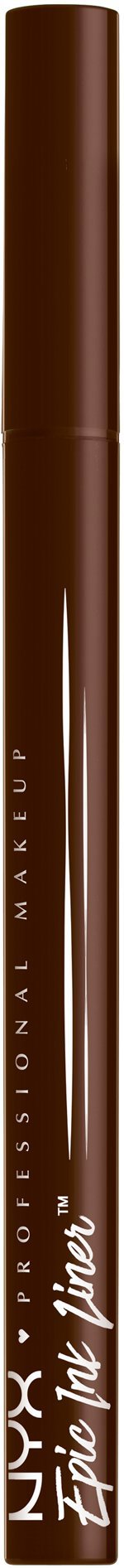 NYX PROFESSIONAL MAKEUP Epic Ink Liner, vodoodolné očné linky – Milk Chocolate