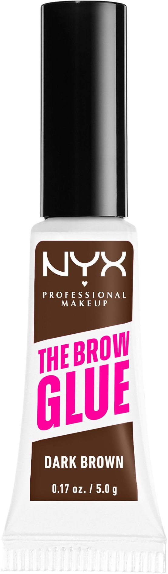 NYX PROFESSIONAL MAKEUP Brow Glue Stick 04 Dark Brown gél na obočie, 5 g