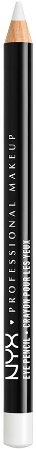 NYX PROFESSIONAL MAKEUP Slim Eye Pencil 06 White ceruzka na oči, 1 g