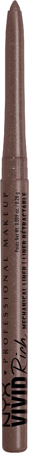 NYX PROFESSIONAL MAKEUP Vivid Rich Mechanical Liner ceruzka na oči 11 Under Moonstone 0,28 g