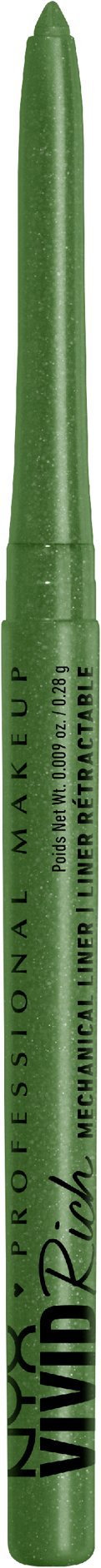 NYX PROFESSIONAL MAKEUP Vivid Rich Mechanical Liner ceruzka na oči 09 Its Giving Jade 0,28 g