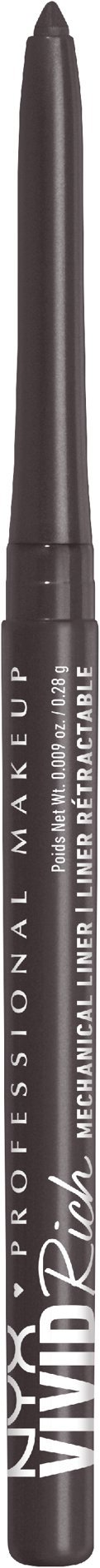 NYX PROFESSIONAL MAKEUP Vivid Rich Mechanical Liner ceruzka na oči 12 Truffle Diamond 0,28 g