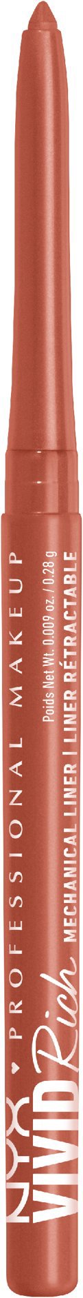 NYX PROFESSIONAL MAKEUP Vivid Rich Mechanical Liner ceruzka na oči 03 Tigers Prize 0,28 g
