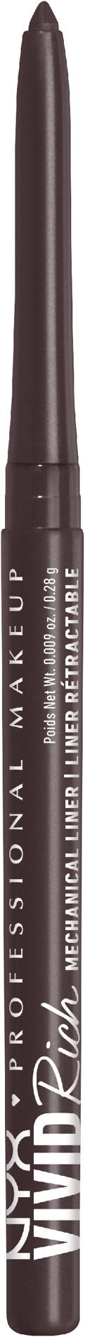 NYX PROFESSIONAL MAKEUP Vivid Rich Mechanical Liner ceruzka na oči 15 Smokin Topaz 0,28 g