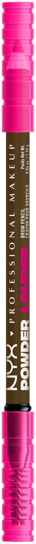 NYX PROFESSIONAL MAKEUP Powder Louder Brow Pencil púdrová ceruzka na obočie, Taupe