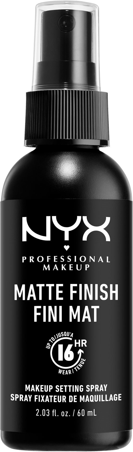 NYX PROFESSIONAL MAKEUP Makeup Setting Spray 01 Matte Finish fixačný sprej, 60 ml