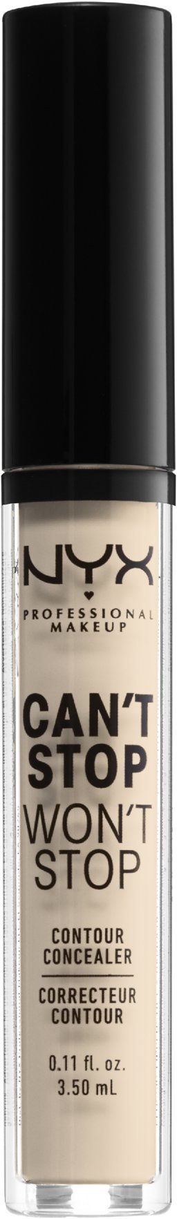 NYX PROFESSIONAL MAKEUP Can't Stop Won't Stop Concealer 1.5 Fair korektor, 3,5 ml