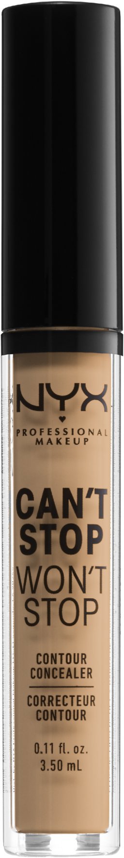 NYX PROFESSIONAL MAKEUP Can't Stop Won't Stop Concealer 7.5 Soft Beige korektor, 3,5 ml