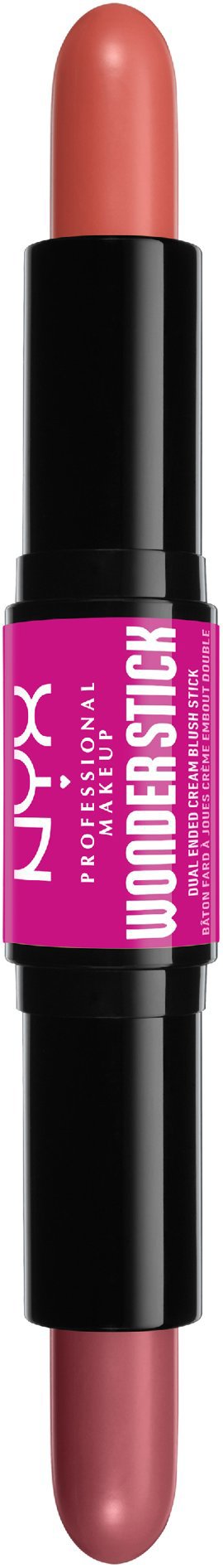 NYX PROFESSIONAL MAKEUP Wonder Stick Cream Blush 02 Honey Orange and Rose krémová lícenka, 8 g