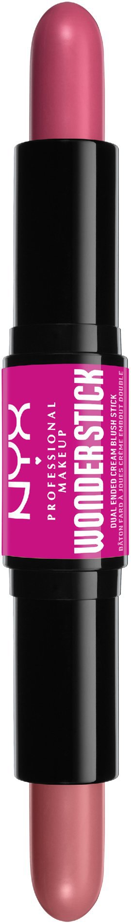 NYX PROFESSIONAL MAKEUP Wonder Stick Blush 01 Light Peach and Baby Pink krémová lícenka, 8 g
