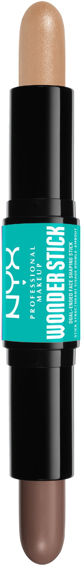 NYX PROFESSIONAL MAKEUP Wonder Stick Contour & Highlighter Stick 01 Fair kontúrovacia tyčinka, 8 g
