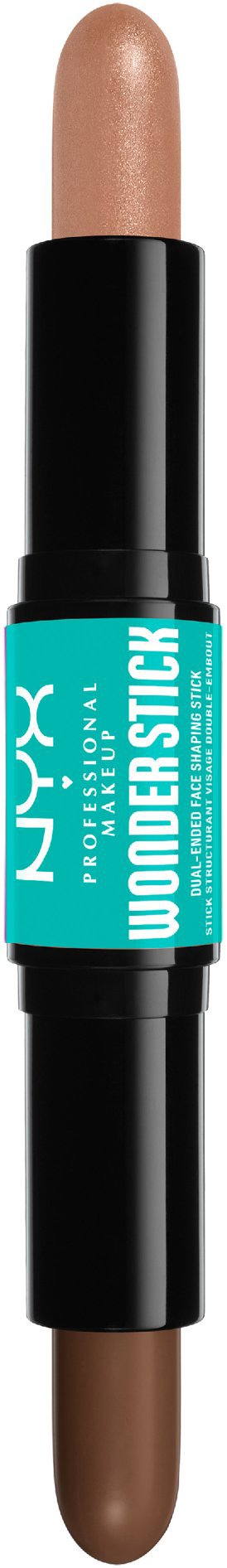 NYX PROFESSIONAL MAKEUP Wonder Stick Contour & Highlighter Stick 04 Medium kontúrovacia tyčinka, 8 g