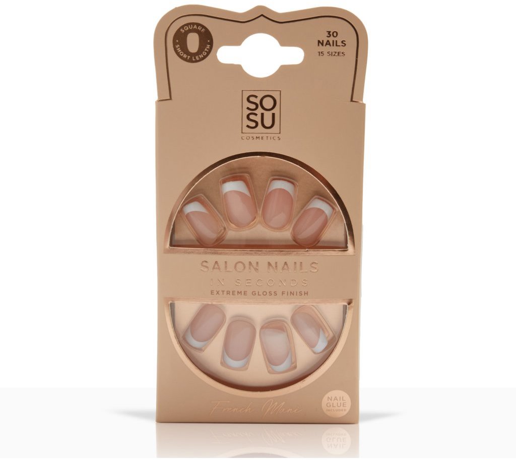 SOSU COSMETICS Salon Nails French Mani 30 ks