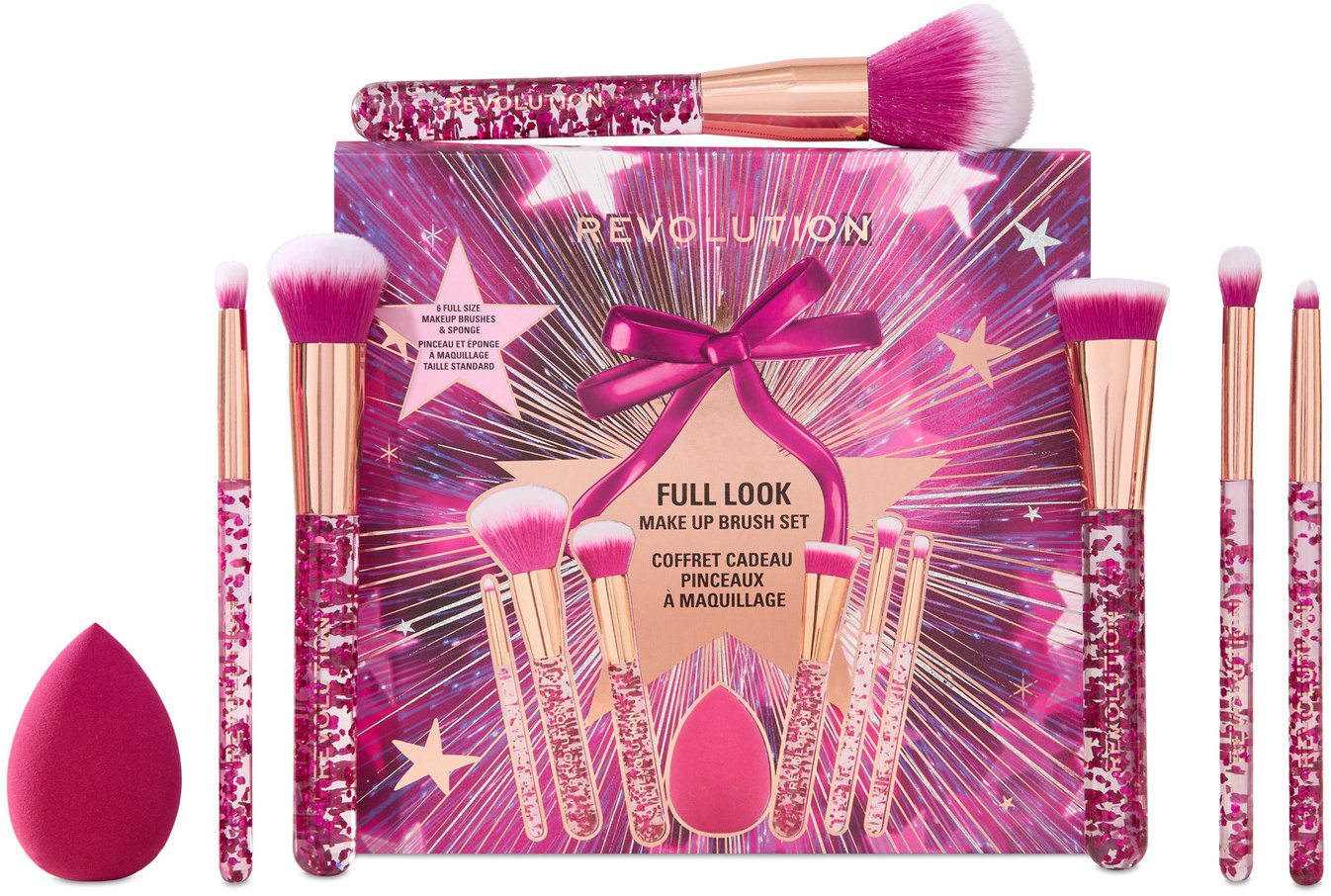 REVOLUTION Beauty Full Look Makeup Brush Gift Set