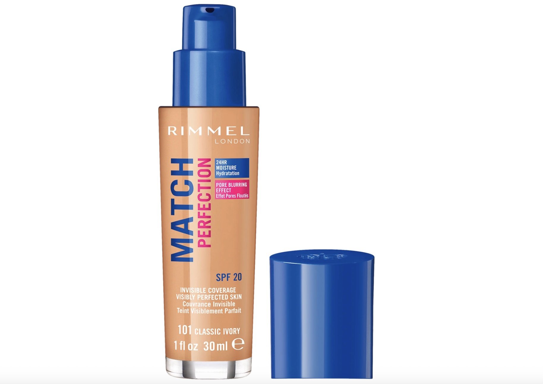 RIMMEL LONDON Match Perfection 101 Classic Ivory 30 ml