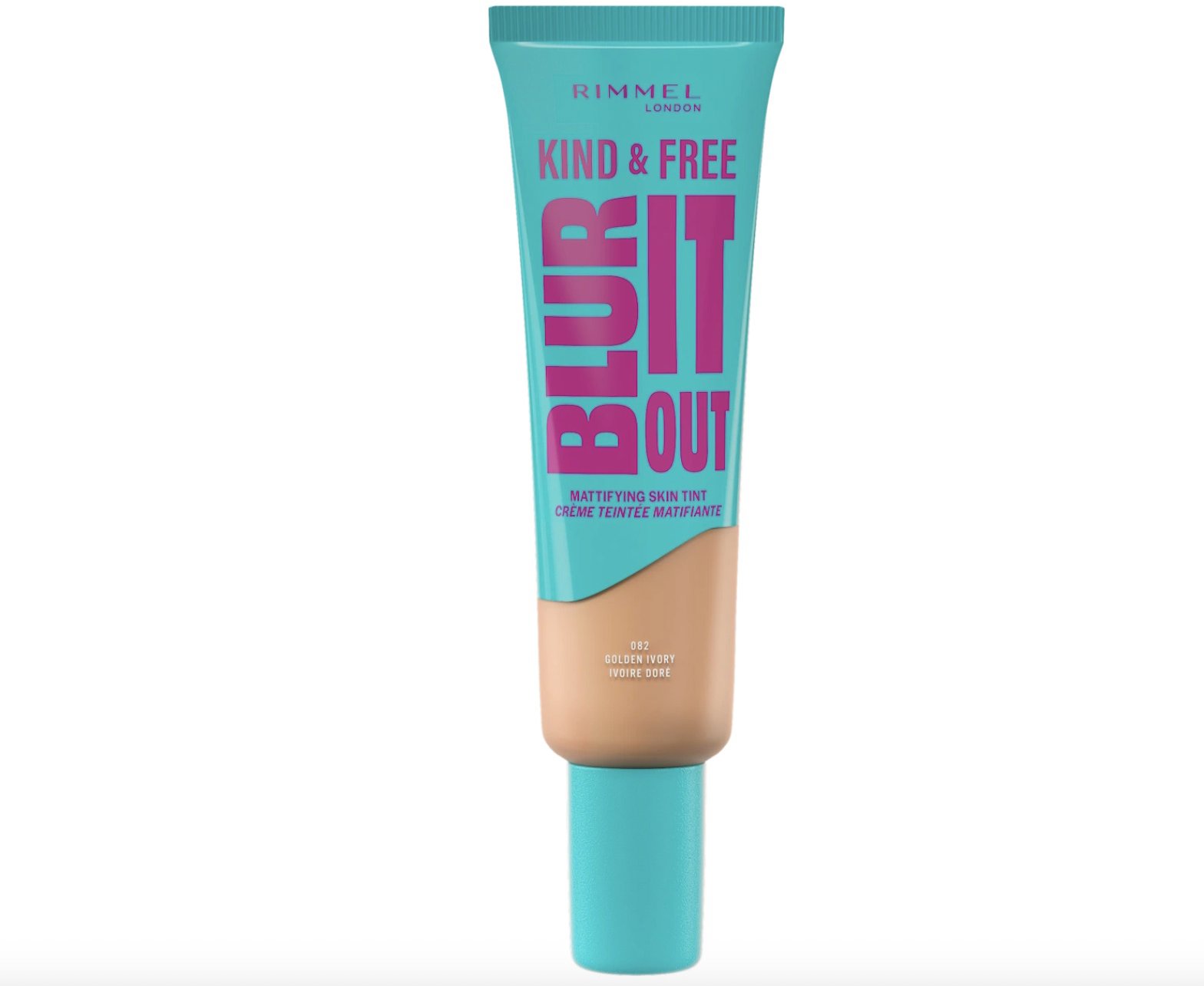 RIMMEL LONDON Kind & Free Blur It Out 082 Golden Ivory 30 ml