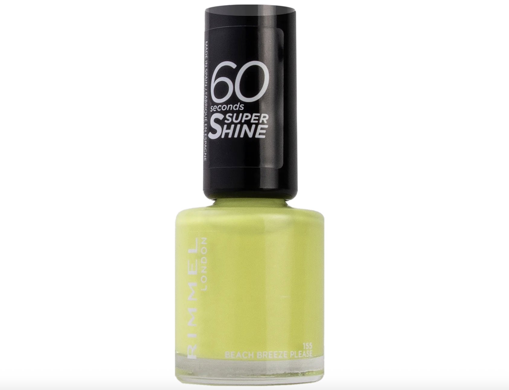 RIMMEL LONDON 60 Seconds Super Shine 155 Beach Breeze Please 8 ml
