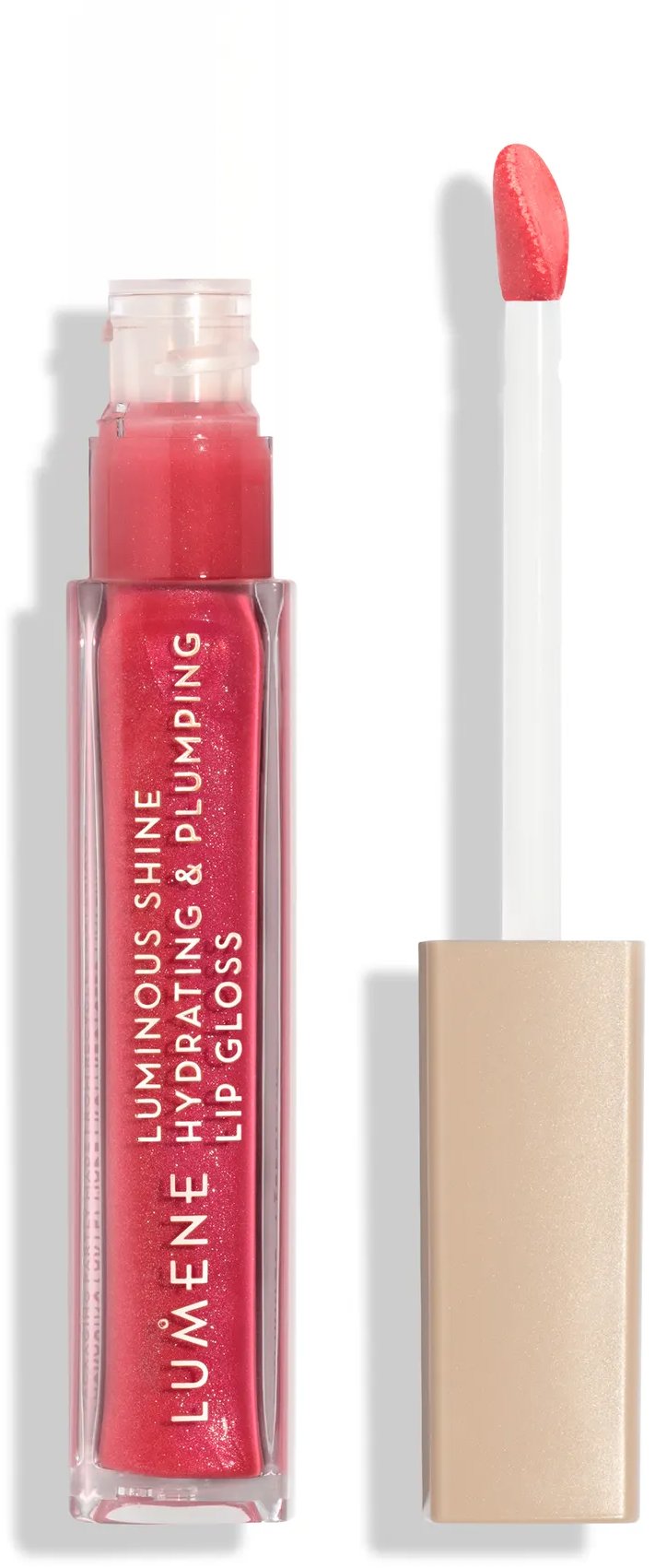 LUMENE Luminous Shine Lip Gloss Shade 5 Bright Rose