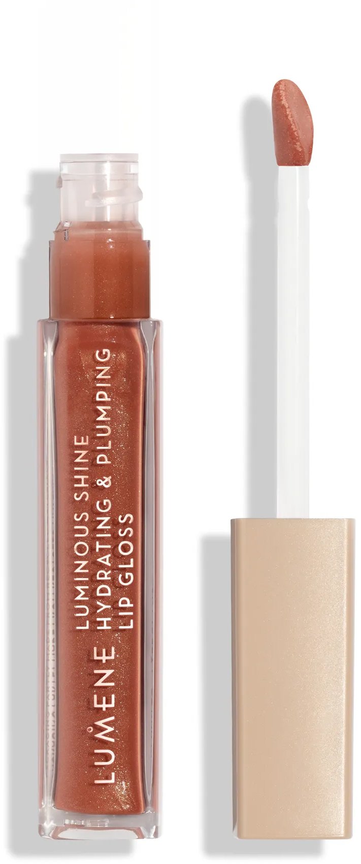 LUMENE Luminous Shine Lip Gloss Shade 8 Sunset Glow