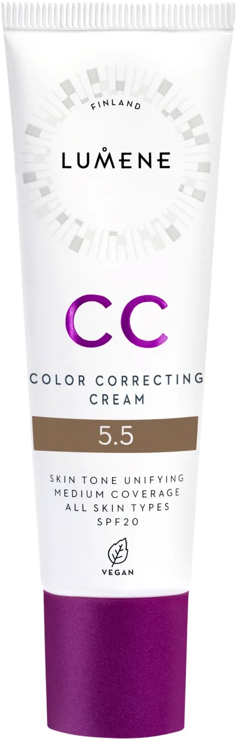 LUMENE CC Color Correcting Cream SPF20 Shade 5.5