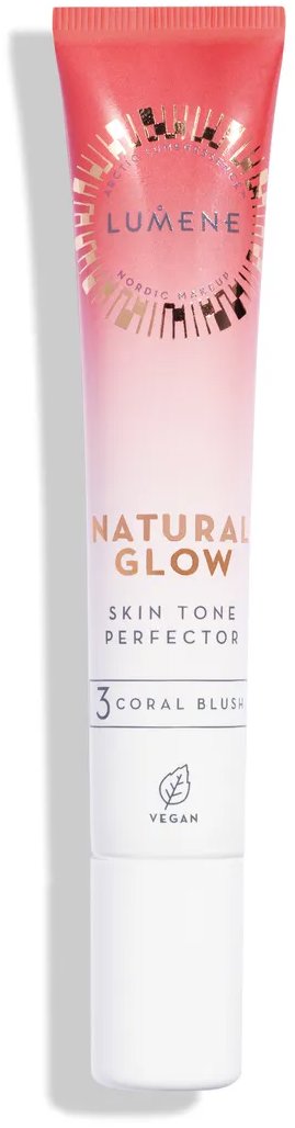 LUMENE Natural Glow Skin Tone Perfector Shade 3 Coral Blush
