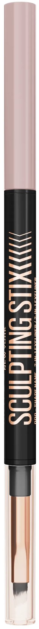 MAYBELLINE NEW YORK Sculpting Stix 16 Black Blur očná linka, 1 ks