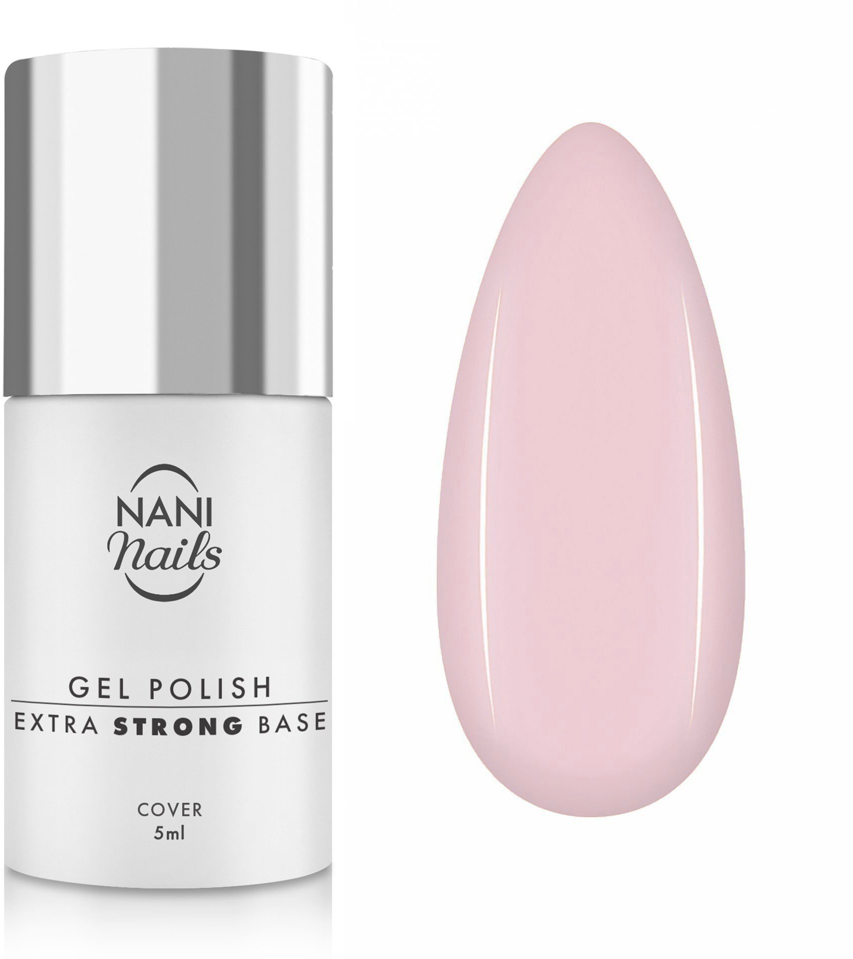 NANINAILS Extra Strong Base Cover Milky Pink 5 ml