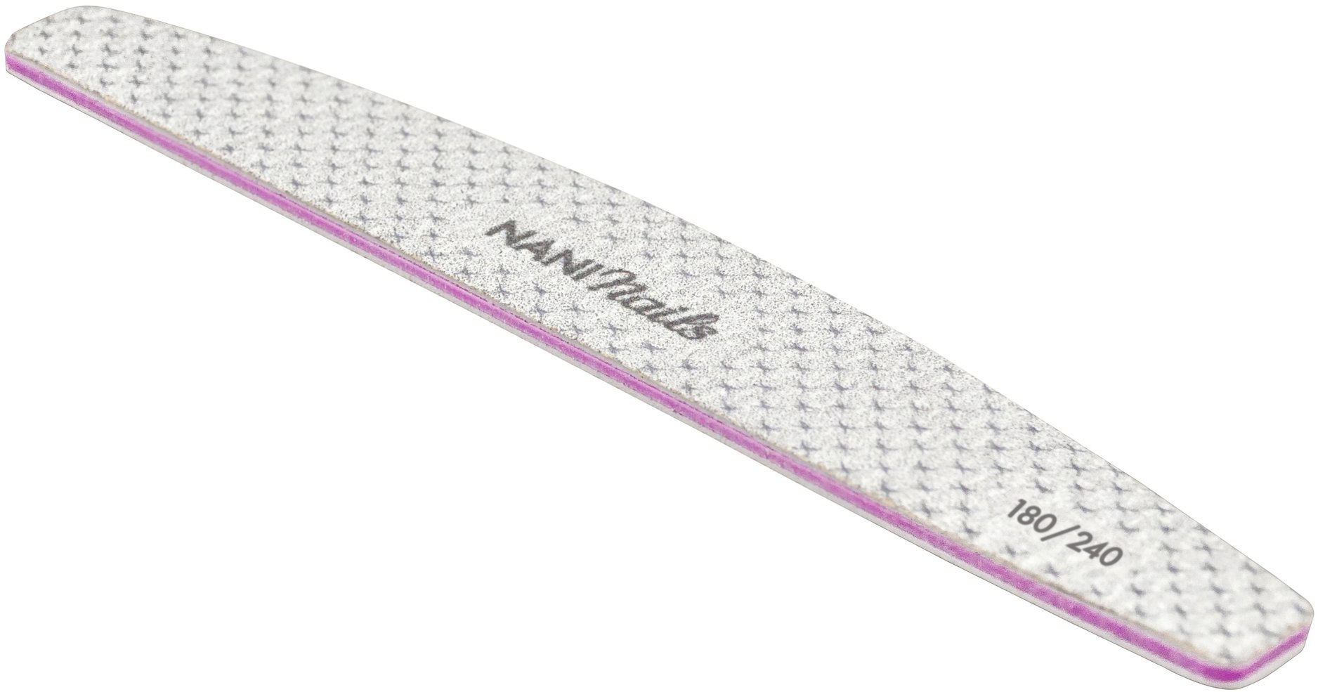 NANINAILS Premium Zebra 180/240, štvorhran