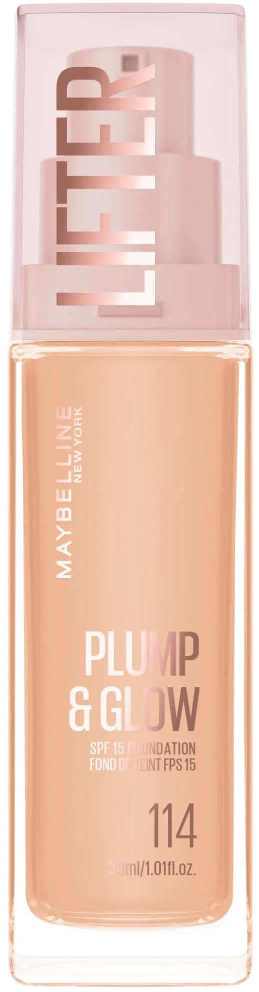 MAYBELLINE NEW YORK Lifter Foundation 114, rozjasňujúci mejkap, 30 ml