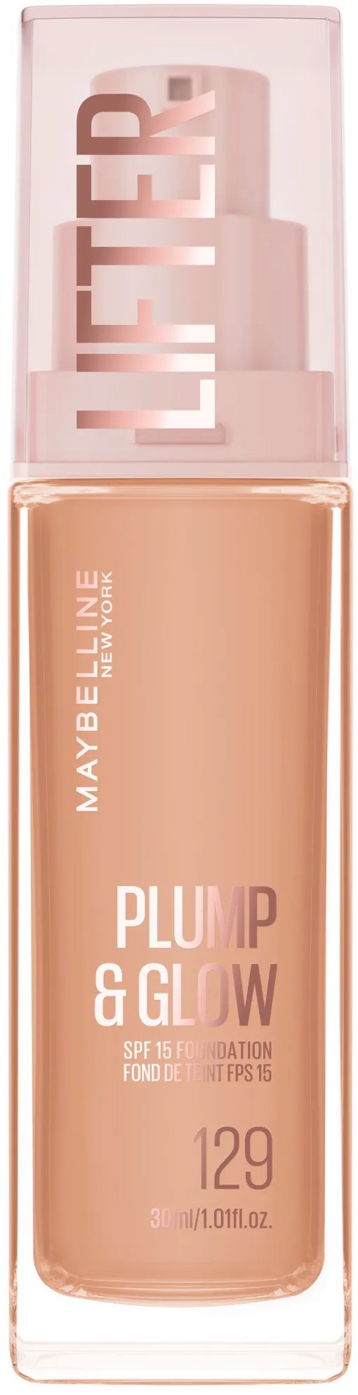 MAYBELLINE NEW YORK Lifter Foundation 129, rozjasňujúci mejkap, 30 ml