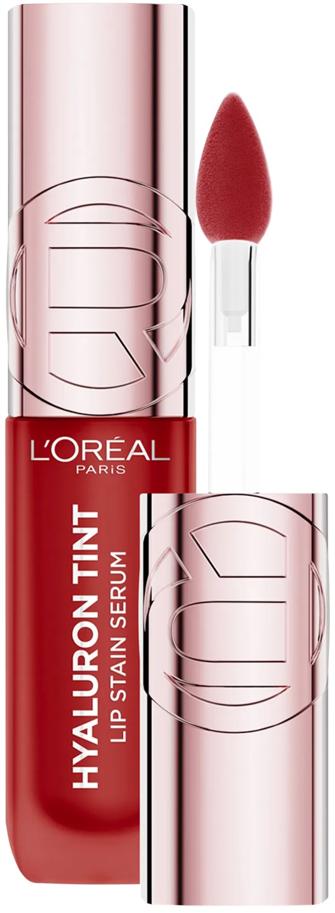 L'ORÉAL PARIS Hyaluron Tint Lip Stain Serum 420 Le Rouge Paris tekutý rúž, 5 ml