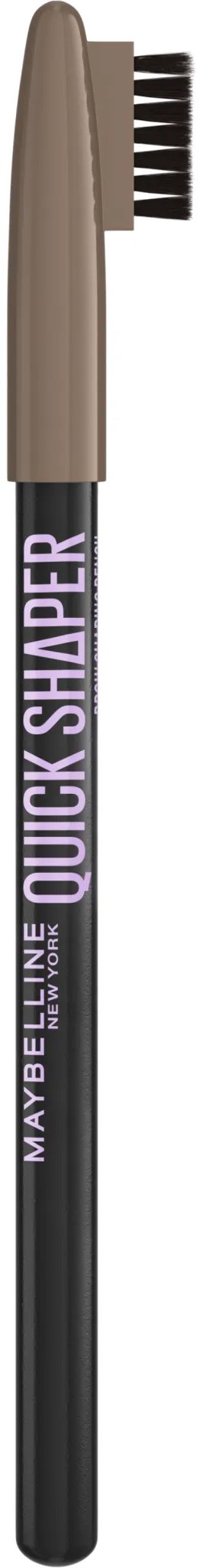 MAYBELLINE NEW YORK Qucik Shaper Shaping Pencil ceruzka na obočie 03 Soft Brown, 1 ks