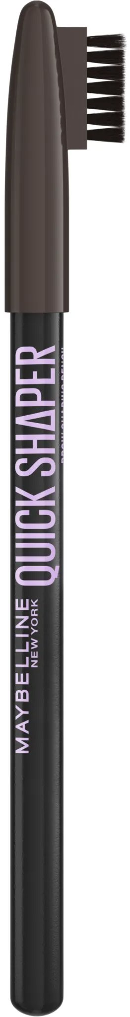 MAYBELLINE NEW YORK Qucik Shaper Shaping Pencil ceruzka na obočie 06 Black Brown, 1 ks