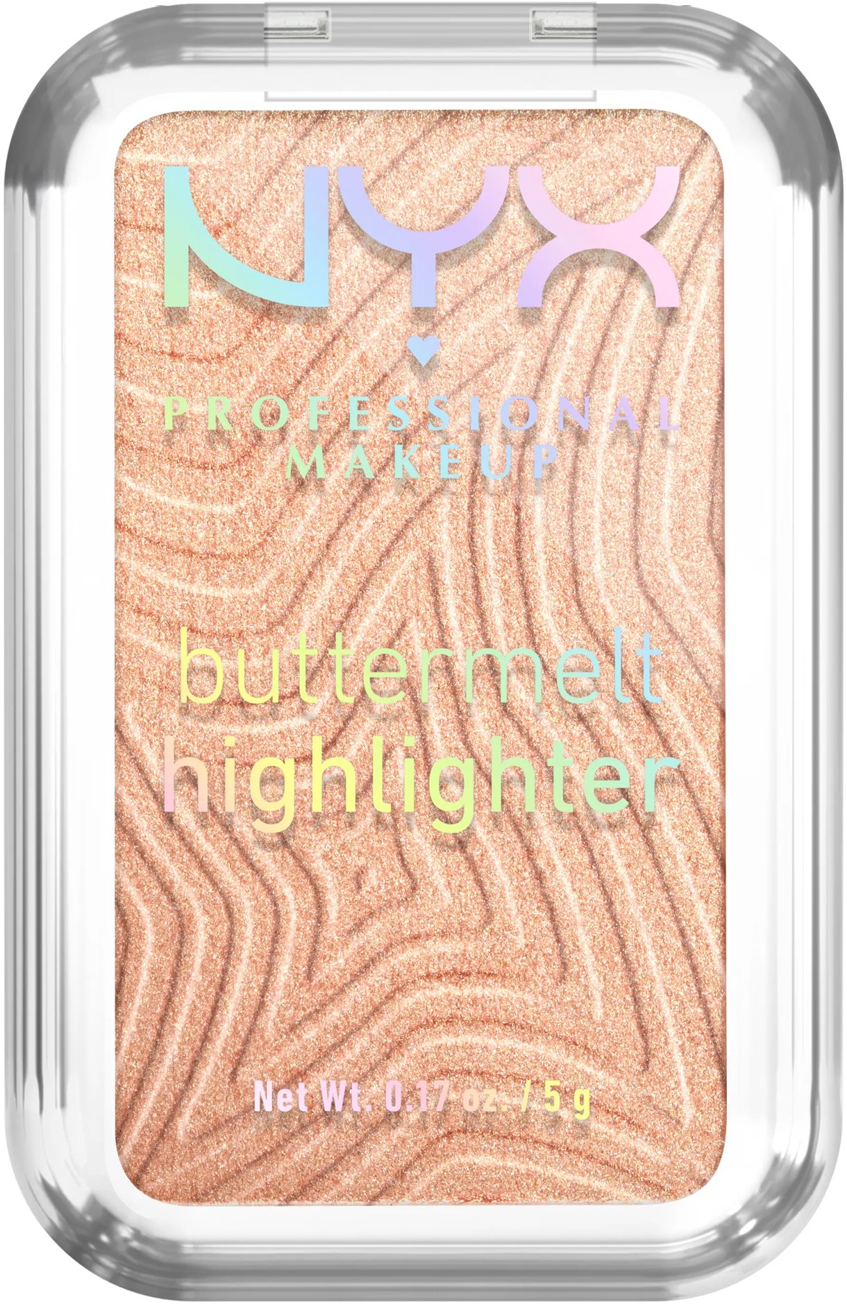 NYX PROFESSIONAL MAKEUP Buttermelt Highlighter, Glaze it Butta