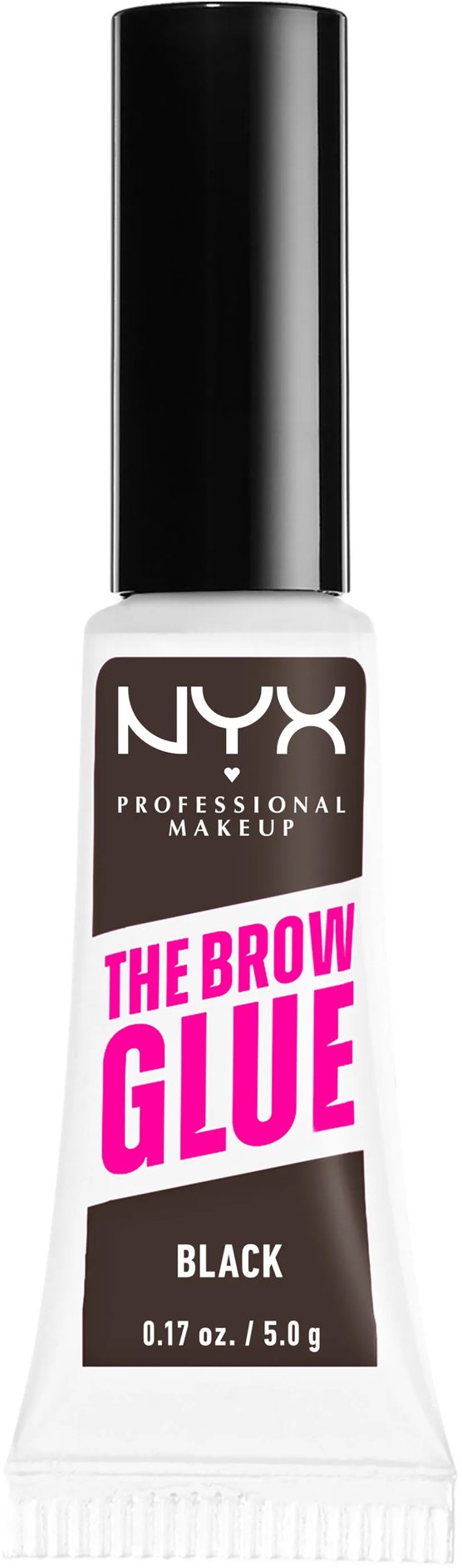 NYX PROFESSIONAL MAKEUP Brow Glue Stick 05 Black gél na obočie, 5 g