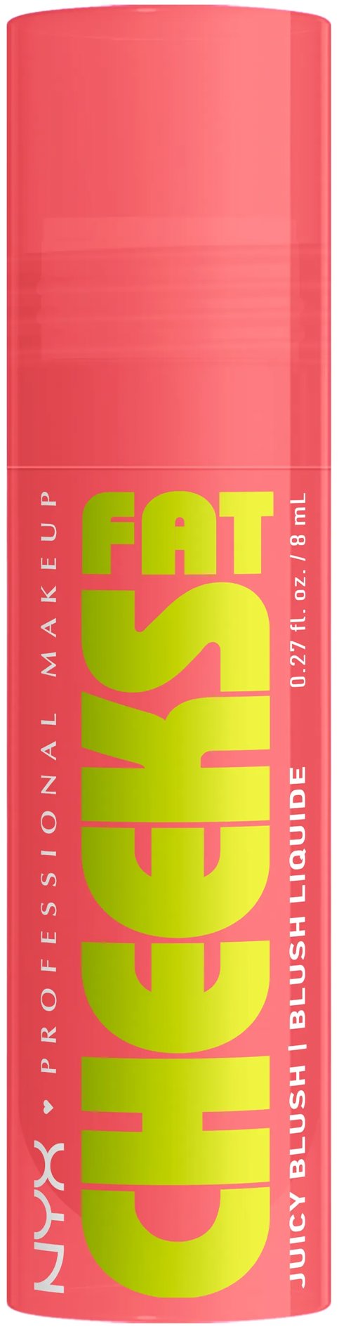 NYX PROFESSIONAL MAKEUP Fat Cheeks Juicy Blush 02 Fig Fizz tekutá lícenka, 8 ml