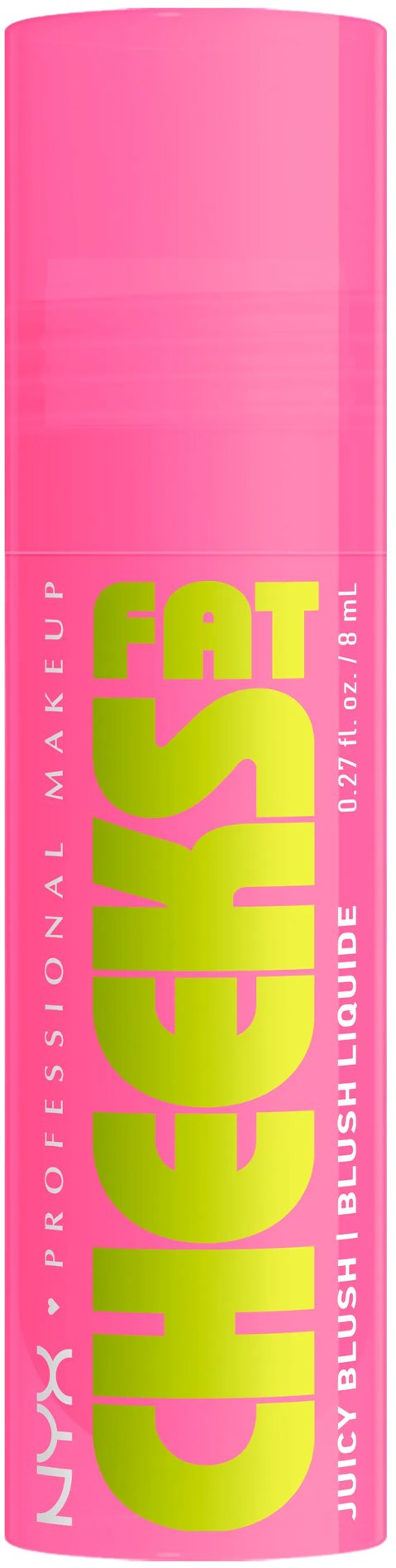 NYX PROFESSIONAL MAKEUP Fat Cheeks Juicy Blush 04 Dragon Fruit Drip tekutá lícenka, 8 ml