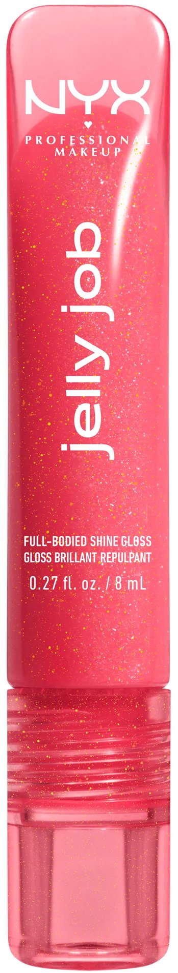 NYX PROFESSIONAL MAKEUP Jelly Job 08 Jelly Kiss'd lesk na pery, 8 ml