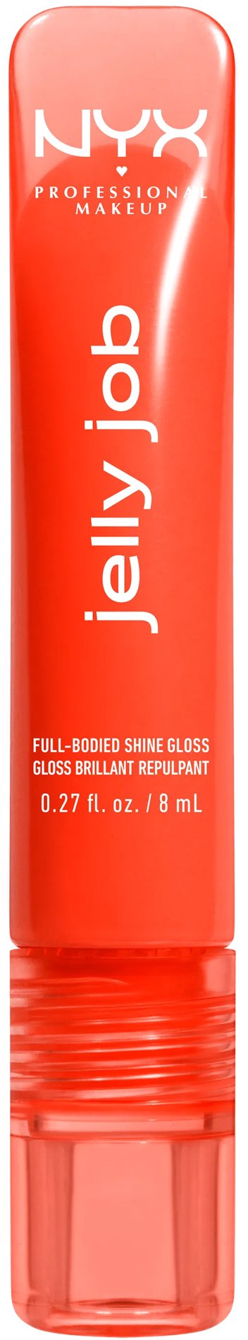 NYX PROFESSIONAL MAKEUP Jelly Job 13 Orange Ya Jelly? lesk na pery, 8 ml