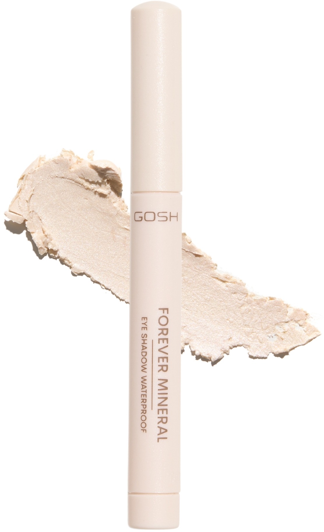 GOSH Forever Mineral Eyeshadow Waterproof 001 Pearly White 1,4 g
