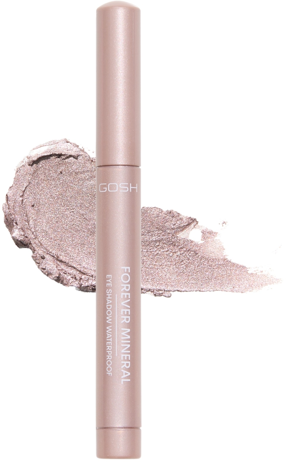 GOSH Forever Mineral Eyeshadow Waterproof 007 Silver Rose 1,4 g