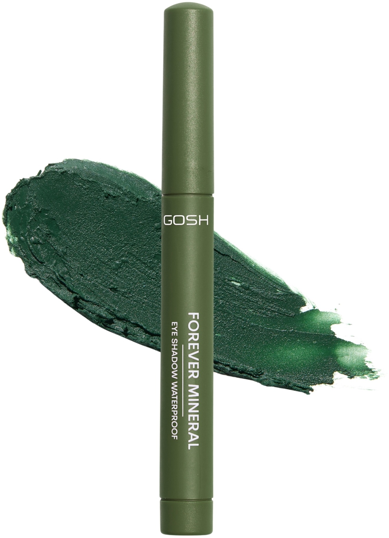 GOSH Forever Mineral Eyeshadow Waterproof 019 Matt Olive Green 1,4 g