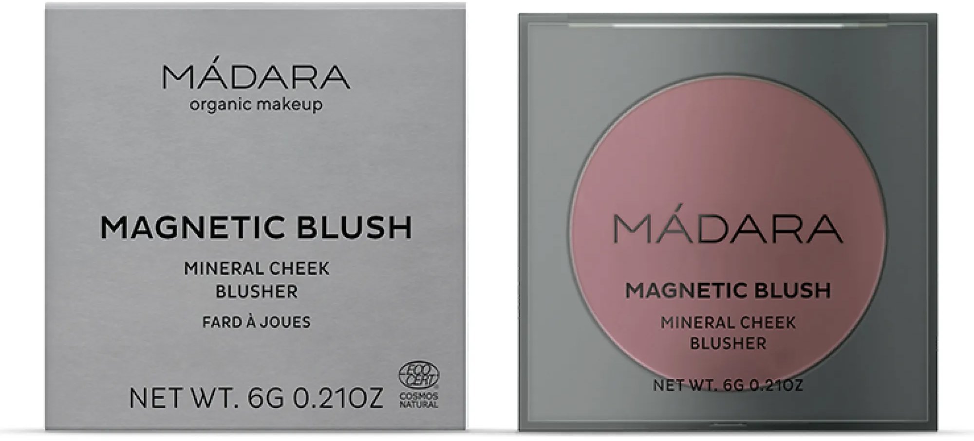 MÁDARA Magnetic Blush Minerálna lícenka #3 Cold Cheeks 6 g