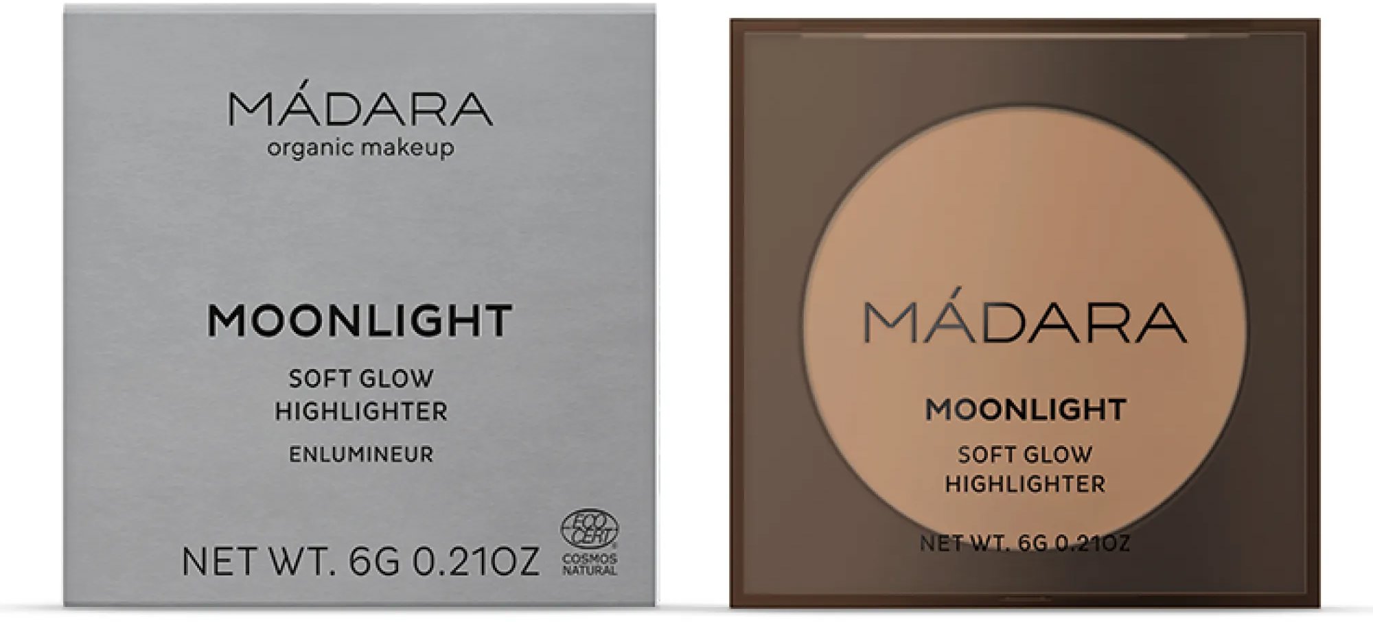 MÁDARA Moonlight Jemný minerálny rozjasňovač #1 Stardust 6 g