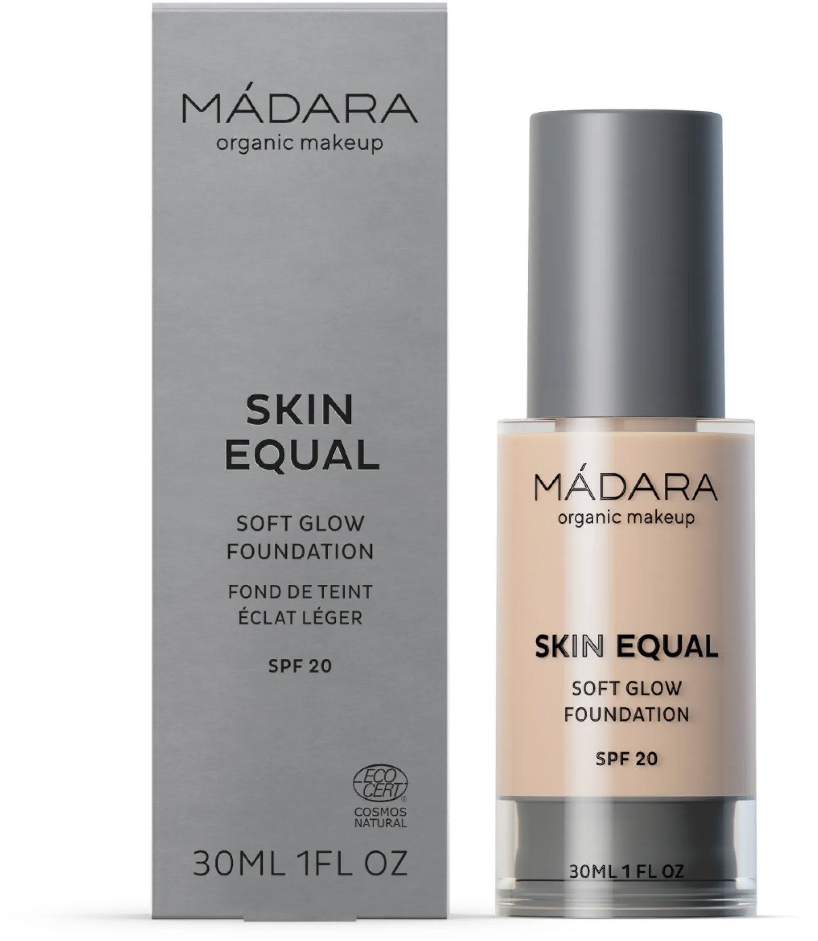 MÁDARA Skin Equal Make-up SPF 20 #10 Porcelain 30 ml